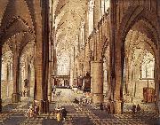 NEEFFS, Pieter the Elder Interior of a Church ag oil painting reproduction